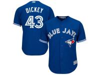 R. A. Dickey Toronto Blue Jays Majestic Official Cool Base Player Jersey - Royal