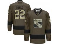 Rangers #22 Dan Boyle Green Salute to Service Stitched NHL Jersey