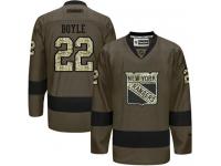 Rangers #22 Dan Boyle Green Salute to Service Stitched NHL Jersey