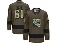 Rangers #61 Rick Nash Green Salute to Service Stitched NHL Jersey