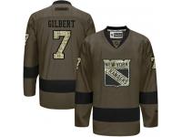 Rangers #7 Rod Gilbert Green Salute to Service Stitched NHL Jersey