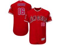 Red Huston Street Men #16 Majestic MLB Los Angeles Angels Of Anaheim Flexbase Collection Jersey