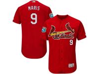 Red Roger Maris Men #9 Majestic MLB St. Louis Cardinals Flexbase Collection Jersey
