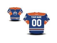 Reebok Edmonton Oilers Youth Replica Home Custom Jersey - Royal Blue