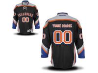 Reebok New York Islanders Men's Premier Alternate Custom Jersey - Black