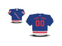 Reebok New York Rangers Toddler Replica Home Custom Jersey - Royal Blue