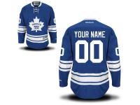 Reebok Toronto Maple Leafs Men's Premier Alternate Custom Jersey - Royal Blue