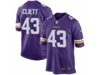 Reshard Cliett Men's Minnesota Vikings Nike Team Color Jersey - Game Purple