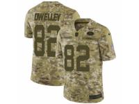Ross Dwelley Men's San Francisco 49ers Nike 2018 Salute to Service Jersey - Limited Camo