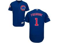 Royal Kosuke Fukudome Men #1 Majestic MLB Chicago Cubs Flexbase Collection Jersey