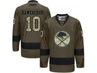 Sabres #10 Dale Hawerchuk Green Salute to Service Stitched NHL Jersey