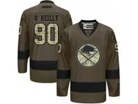 Sabres #90 Ryan O'Reilly Green Salute to Service Stitched NHL Jersey
