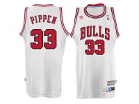 Scottie Pippen Chicago Bulls adidas Hardwood Classic Swingman Jersey - White
