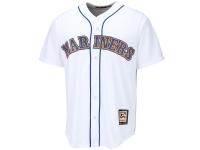 Seattle Mariners Majestic Cooperstown Cool Base Jersey C White