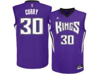Seth Curry Sacramento Kings adidas Replica Jersey - Purple
