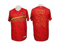 St. Louis Cardinals #31 Lance Lynn Conventional 3D Fashion Red Jersey