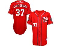 Stephen Strasburg Washington Nationals Majestic 10th Anniversary 6300 Player Authentic Jersey - Red