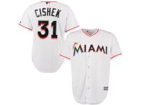 Steve Cishek Miami Marlins Majestic 2015 Cool Base Player Jersey - White
