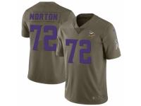 Storm Norton Men's Minnesota Vikings Nike 2017 Salute to Service Jersey - Limited Green