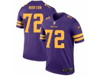 Storm Norton Men's Minnesota Vikings Nike Color Rush Jersey - Legend Vapor Untouchable Purple