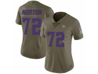 Storm Norton Women's Minnesota Vikings Nike 2017 Salute to Service Jersey - Limited Green