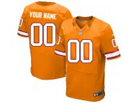 Tampa Bay Buccaneers Customized Men's Alternate Jersey - Orange Nike NFL Elite