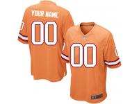 Tampa Bay Buccaneers Customized Men's Alternate Jersey - Orange Nike NFL Limited