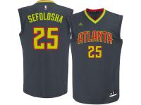 Thabo Sefolosha Atlanta Hawks adidas Replica Jersey - Black