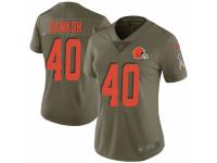 Tigie Sankoh Women's Cleveland Browns Nike 2017 Salute to Service Jersey - Limited Green