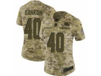 Tigie Sankoh Women's Cleveland Browns Nike 2018 Salute to Service Jersey - Limited Camo