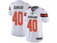 Tigie Sankoh Women's Cleveland Browns Nike Vapor Untouchable Jersey - Limited White