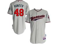 Torii Hunter Minnesota Twins Majestic 6300 Player Authentic Jersey - Gray