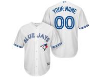Toronto Blue Jays Majestic Cool Base Custom Jersey - White