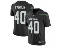 Trenton Cannon Limited Black Alternate Men's Jersey - Football New York Jets #40 Vapor Untouchable