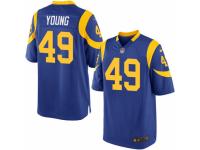 Trevon Young Men's Los Angeles Rams Nike Alternate Jersey - Game Royal