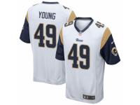 Trevon Young Men's Los Angeles Rams Nike Jersey - Game White