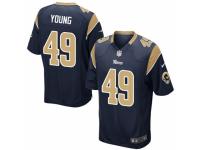 Trevon Young Men's Los Angeles Rams Nike Team Color Jersey - Game Navy