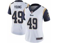 Trevon Young Women's Los Angeles Rams Nike Vapor Untouchable Jersey - Limited White