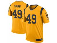 Trevon Young Youth Los Angeles Rams Nike Color Rush Jersey - Legend Gold