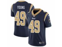 Trevon Young Youth Los Angeles Rams Nike Team Color Vapor Untouchable Jersey - Limited Navy
