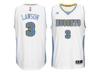 Ty Lawson Denver Nuggets adidas Player Swingman Home Jersey - White