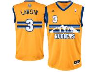 Ty Lawson Denver Nuggets adidas Replica Alternate Jersey - Gold