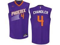 Tyson Chandler Phoenix Suns adidas Replica Road Jersey - Purple