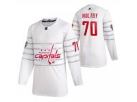 Washington Capitals #70 Braden Holtby 2020 NHL All-Star Game White Jersey Men's