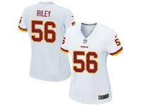 Washington Redskins Perry Riley Women's Road Jersey - White Nike NFL #56 Game