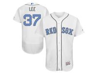 White Bill Lee Men #37 Majestic MLB Boston Red Sox 2016 Father Day Fashion Flex Base Jersey