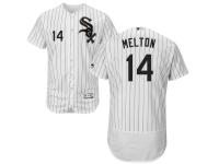 White-Black Bill Melton Men #14 Majestic MLB Chicago White Sox Flexbase Collection Jersey