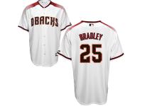 White-Brick Archie Bradley Men #25 Majestic MLB Arizona Diamondbacks Cool Base Jersey