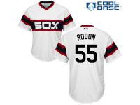 White Carlos Rodon Men #55 Majestic MLB Chicago White Sox Cool Base Alternate Jersey