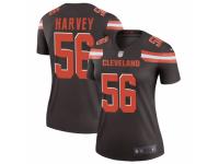 Willie Harvey Women's Cleveland Browns Nike Jersey - Legend Vapor Untouchable Brown